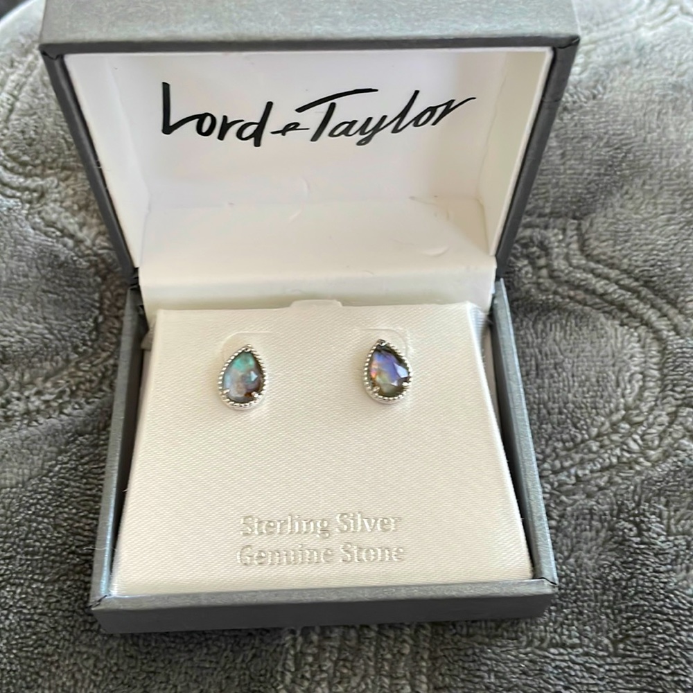 Lord&Taylor Sterling silver earrings